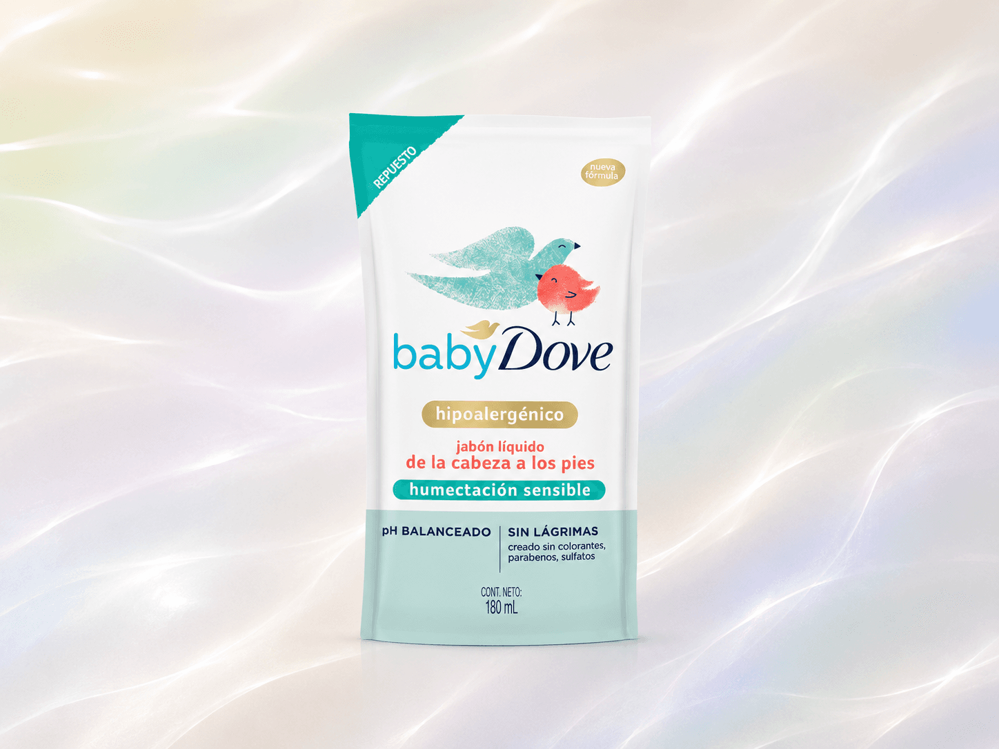 Baby Jabon de Respuesto Humectacion Sensible 180ml