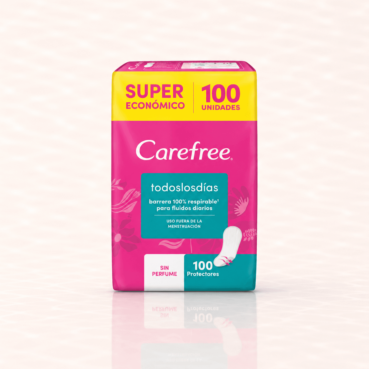 Protectores Todos Los Dias Sin Perfume 100un